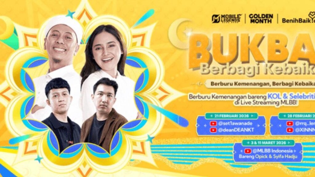 Bikin Pahala Seru! Ramadan 2026, Moonton Ajak Pemain MLBB Indonesia Beramal Lewat Game
