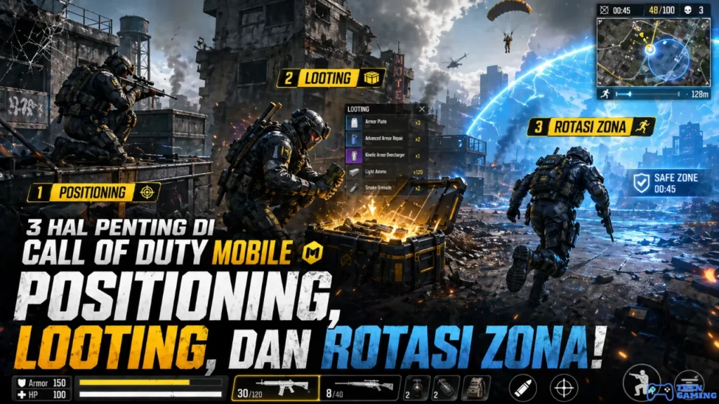 3 Hal Penting di Call of Duty Mobile_ Positioning, Looting, dan Rotasi Zona!