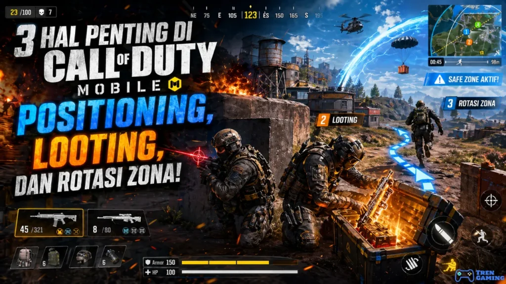 3 Hal Penting di Call of Duty Mobile_ Positioning, Looting, dan Rotasi Zona!