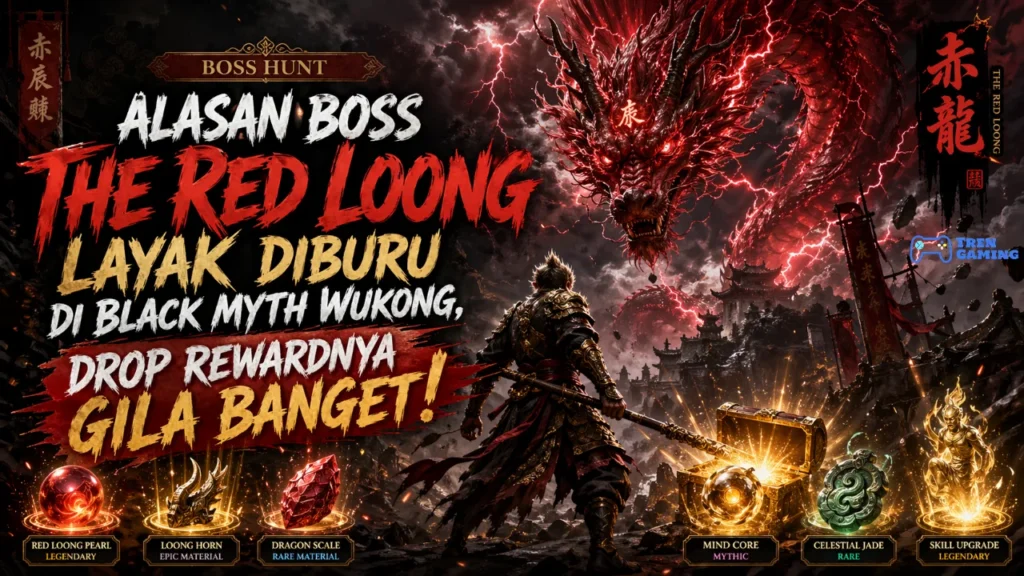 Alasan Boss The Red Loong Layak Diburu di Black Myth Wukong
