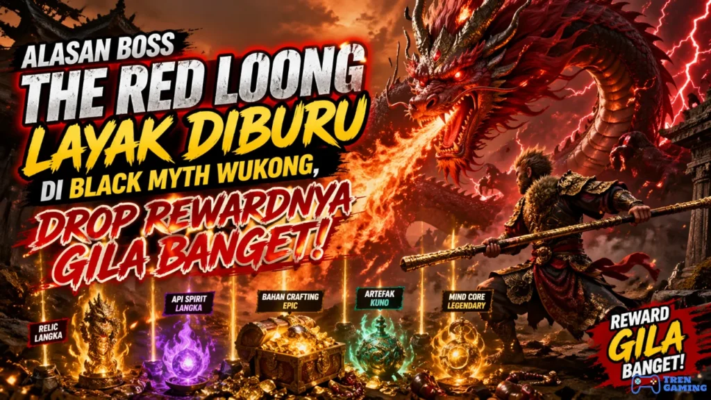 Alasan Boss The Red Loong Layak Diburu di Black Myth Wukong