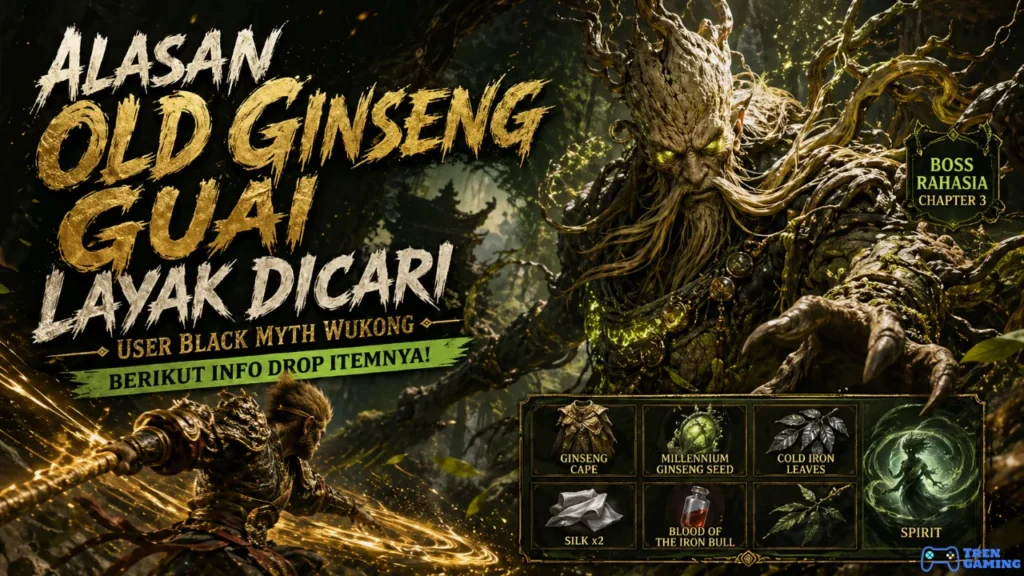 Alasan Old Ginseng Guai Layak Dicari User Black Myth Wukong, Berikut Info Drop Itemnya!