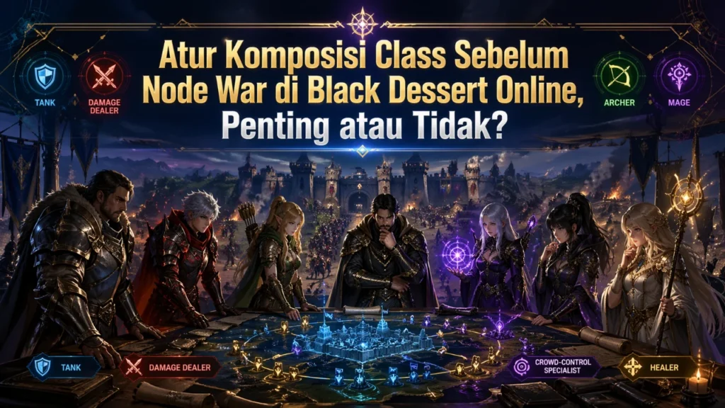 Atur Komposisi Class Sebelum Node War di Black Desert Online, Penting atau Tidak?
