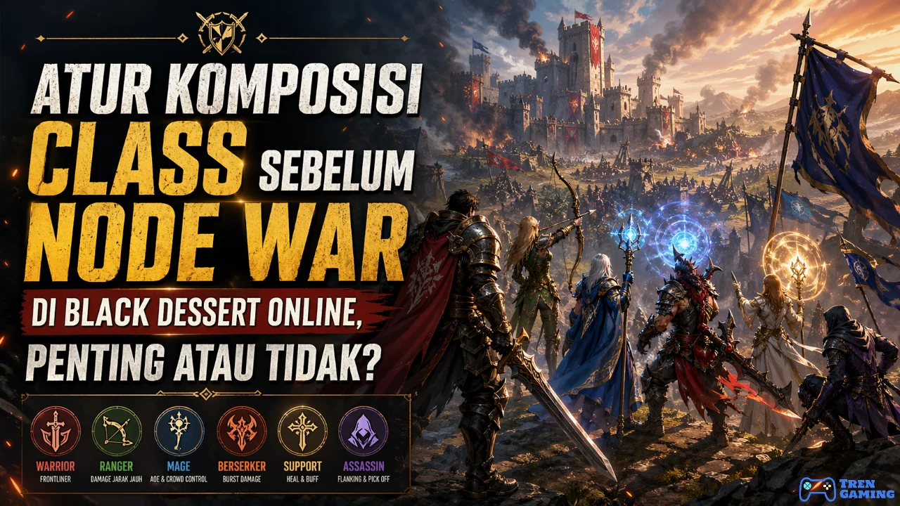 Atur Komposisi Class Sebelum Node War di Black Dessert Online