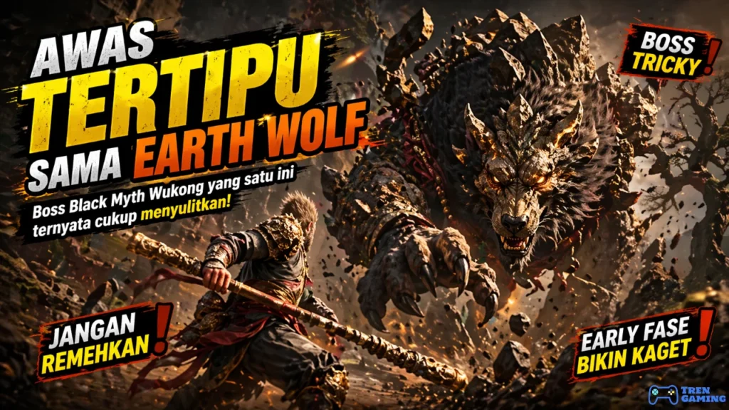 Awas Tertipu Sama Earth Wolf, Boss Black Myth Wukong yang Satu Ini Ternyata Cukup Menyulitkan!