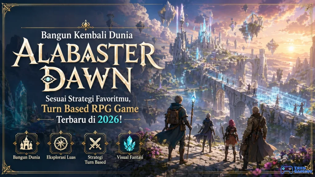 Bangun Kembali Dunia Alabaster Dawn Sesuai Strategi Favoritmu, Turn Based RPG Game Terbaru di 2026