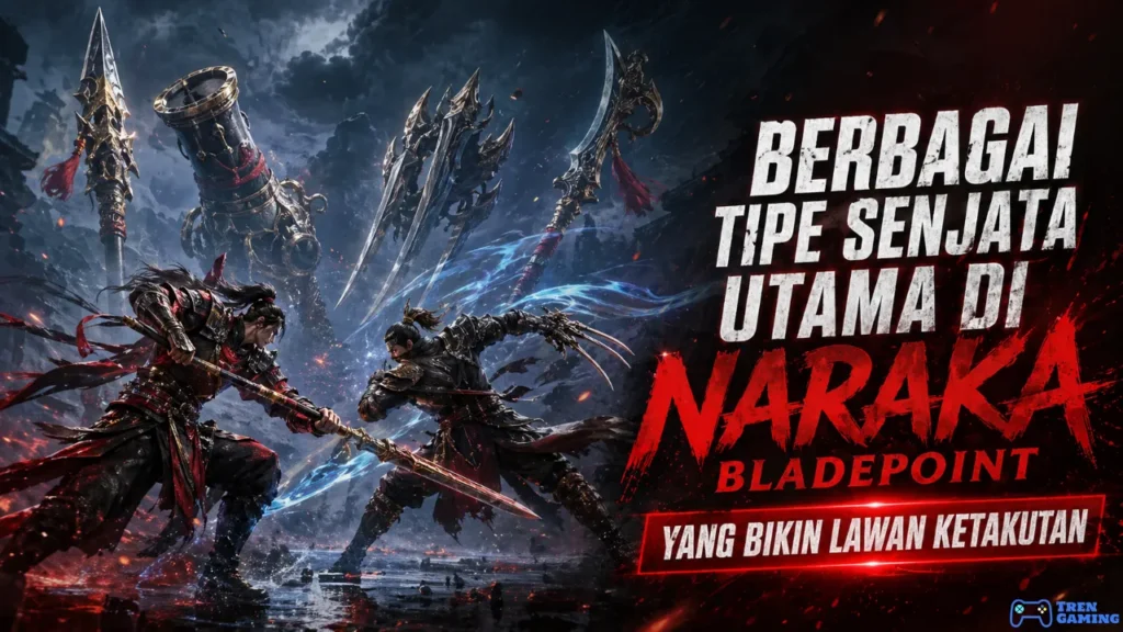 Berbagai Tipe Senjata Utama di Naraka Bladepoint yang Bikin Lawan Ketar Ketir