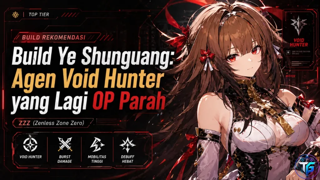 Build Ye Shunguang: Agen Void Hunter yang Lagi OP Parah di ZZZ (Zenless Zone Zero)
