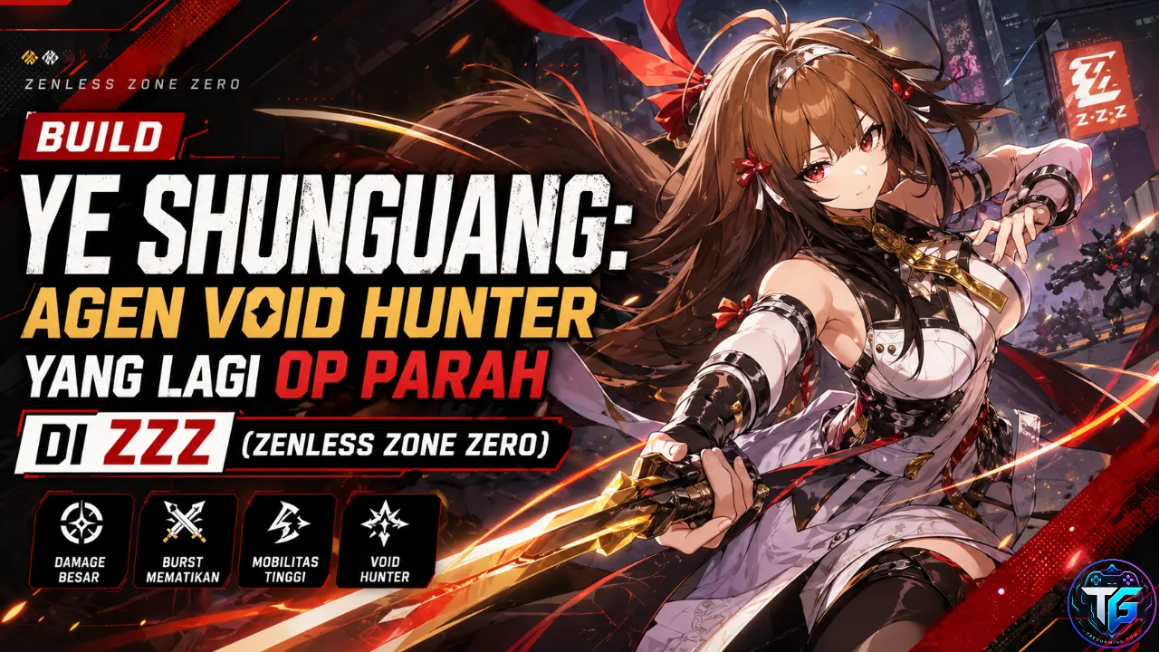 Build Ye Shunguang: Agen Void Hunter yang Lagi OP Parah di ZZZ (Zenless Zone Zero)