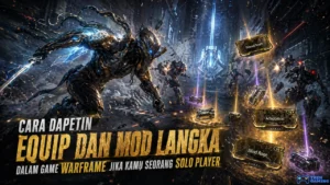 Cara Dapetin Equip dan Mod Langka dalam Game Warframe Jika Kamu Seorang Solo Player
