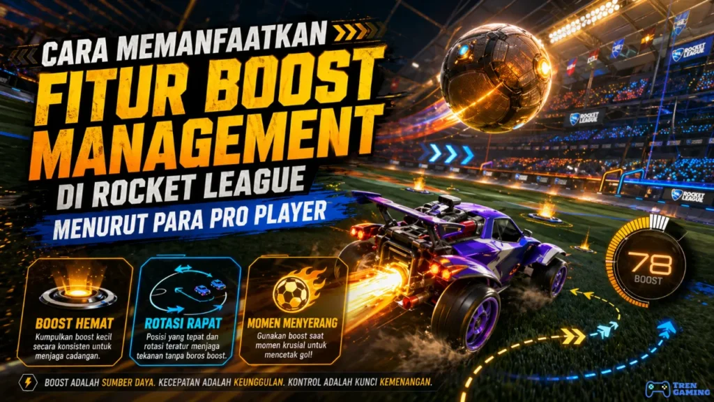 Cara Memanfaatkan Fitur Boost Management di Rocket League Menurut Para Pro Player