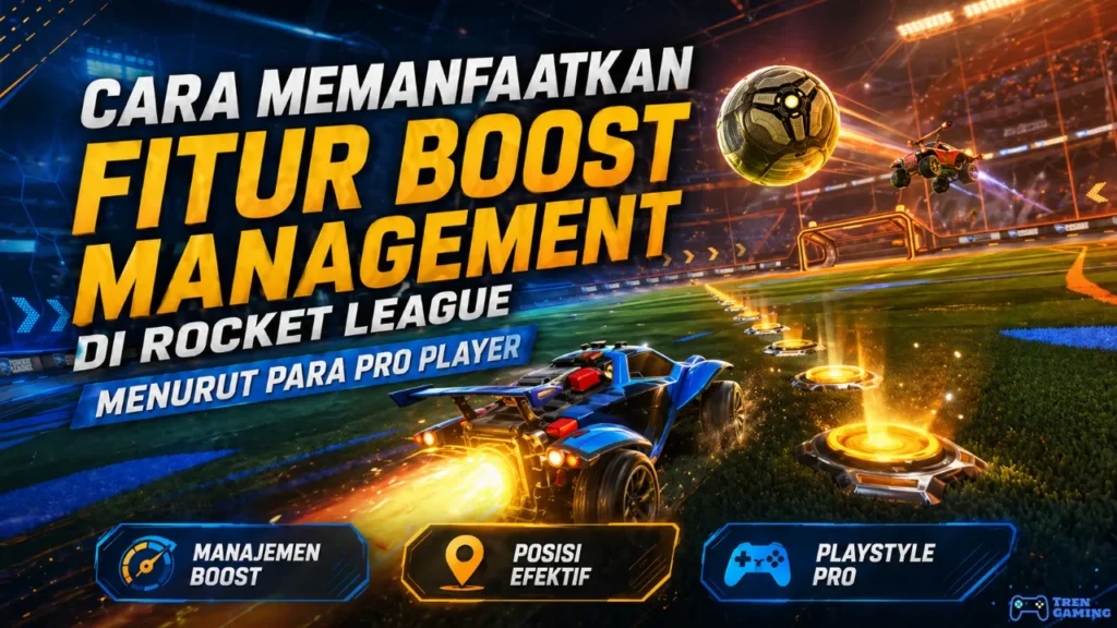 Cara Memanfaatkan Fitur Boost Management di Rocket League Menurut Para Pro Player