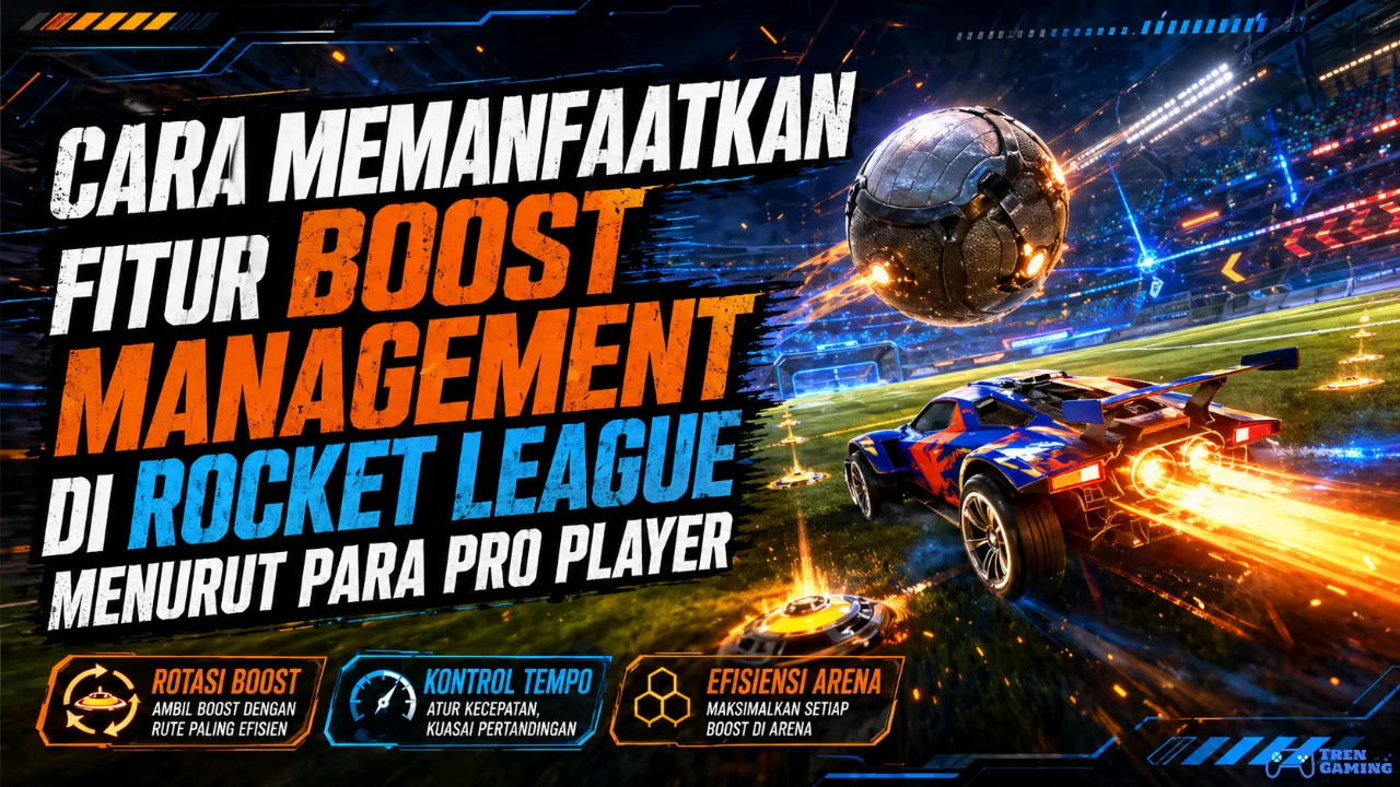 Cara Memanfaatkan Fitur Boost Management di Rocket League Menurut Para Pro Player