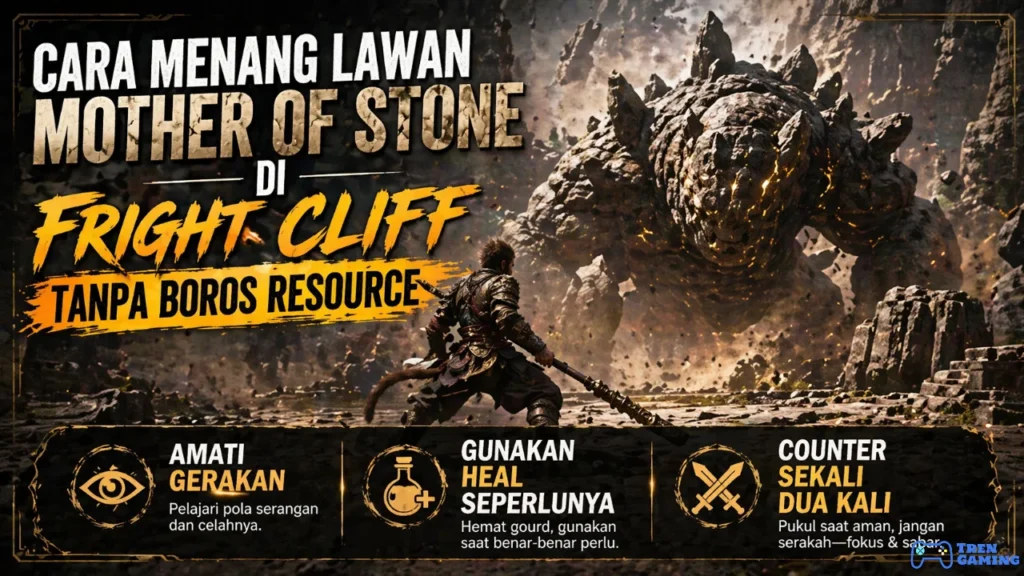 Cara Menang Lawan Mother of Stone di Fright Cliff Tanpa Boros Resource