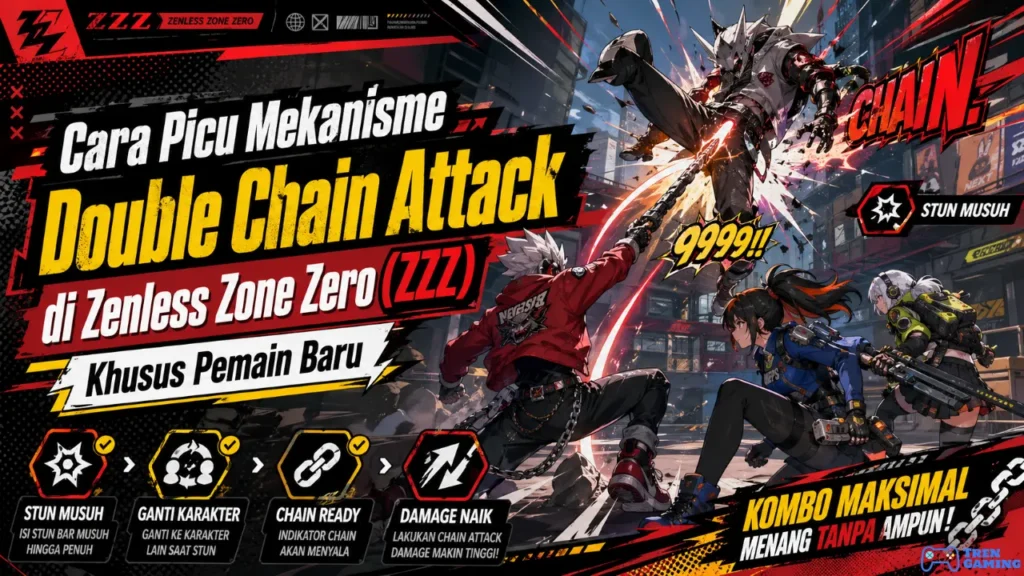 Cara Picu Kombo Double Chain Attack Zenless Zone Zero (ZZZ) Khusus Pemain Baru