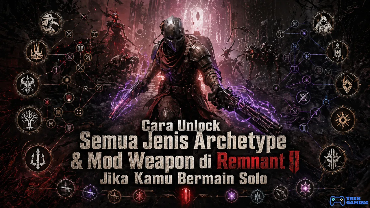 Cara Unlock Semua Jenis Archetype & Mod Weapon di Remnant II Jika Kamu Bermain Solo