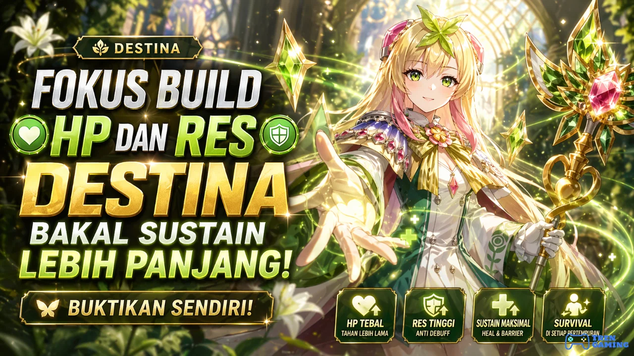 Fokus Build HP dan RES, Destina Bakal Sustain Lebih Panjang! Buktikan Sendiri!
