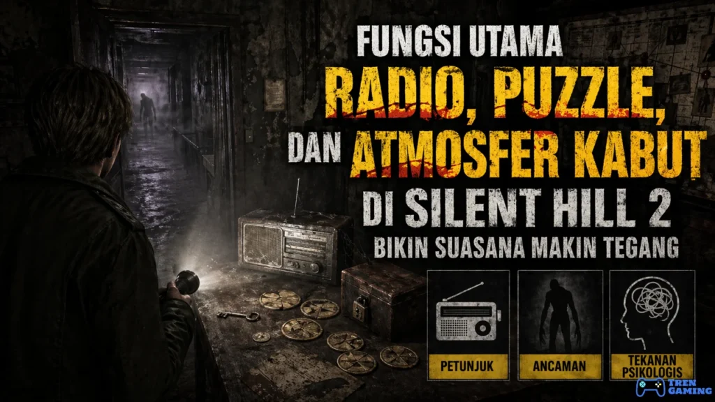 Fungsi Utama Radio, Puzzle, dan Atmosfer Kabut di Silent Hill 2 Bikin Suasana Makin Tegang
