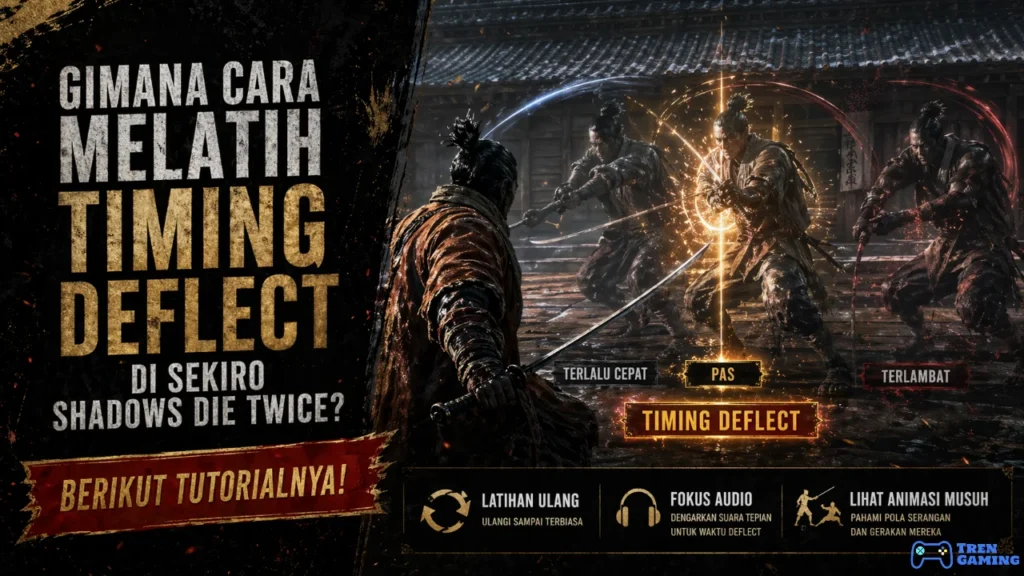 Gimana Cara Melatih Timing Deflect di Sekiro Shadows Die Twice? Berikut Tutorialnya!