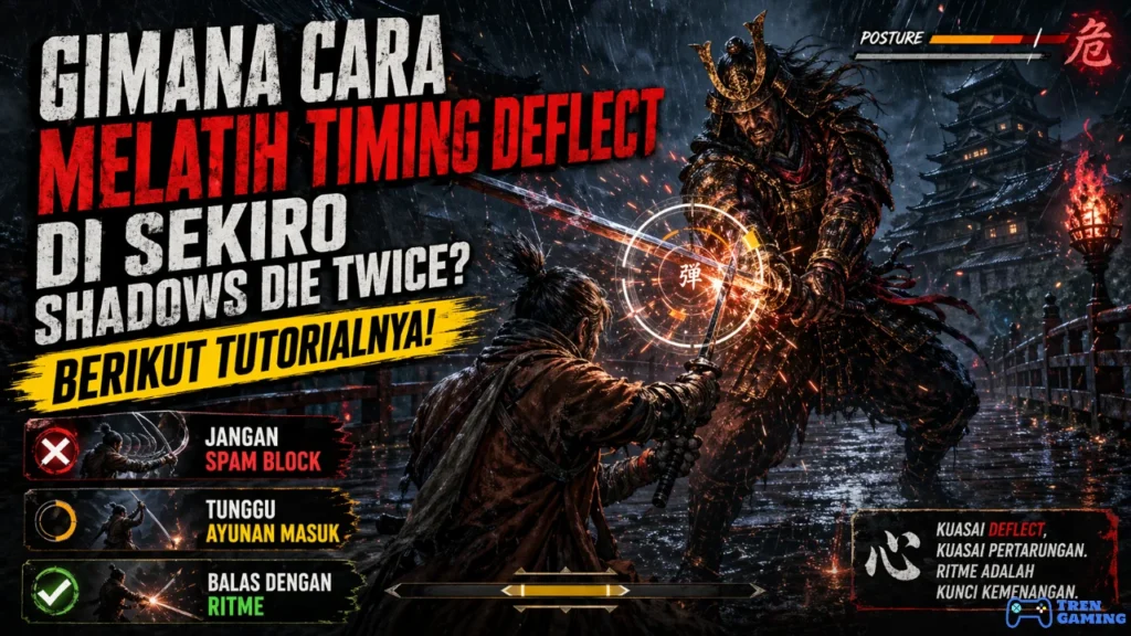 Gimana Cara Melatih Timing Deflect di Sekiro Shadows Die Twice? Berikut Tutorialnya!