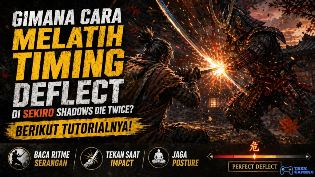 Gimana Cara Melatih Timing Deflect di Sekiro Shadows Die Twice? Berikut Tutorialnya!
