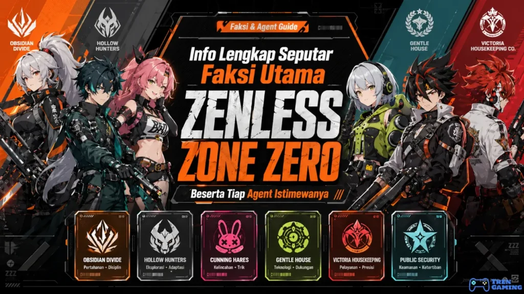 Zenless Zone Zero (ZZZ): Guide Faksi Utama Beserta Tiap Agent Istimewanya!