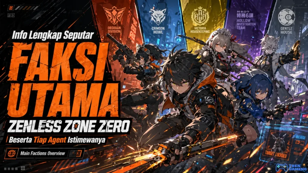 Zenless Zone Zero (ZZZ): Guide Faksi Utama Beserta Tiap Agent Istimewanya!
