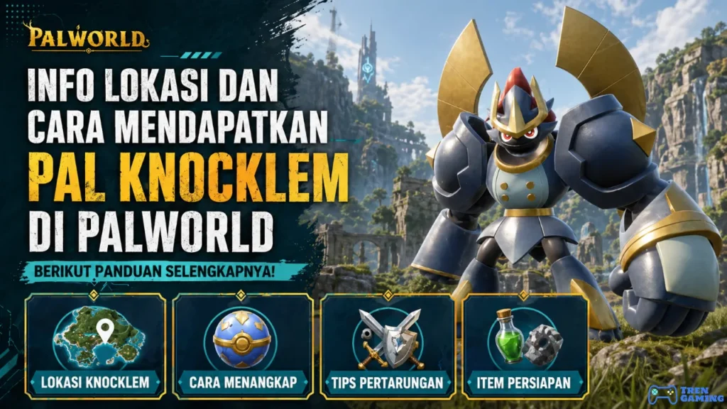 Info Lokasi dan Cara Mendapatkan Pal Knocklem di Palworld, Berikut Panduan Selengkapnya!