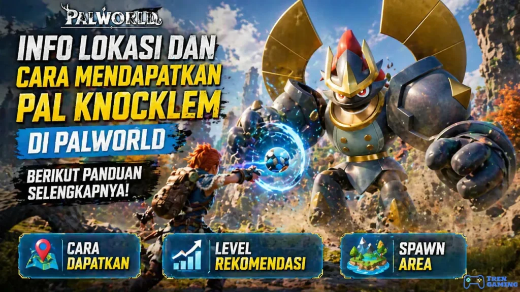 Info Lokasi dan Cara Mendapatkan Pal Knocklem di Palworld, Berikut Panduan Selengkapnya!