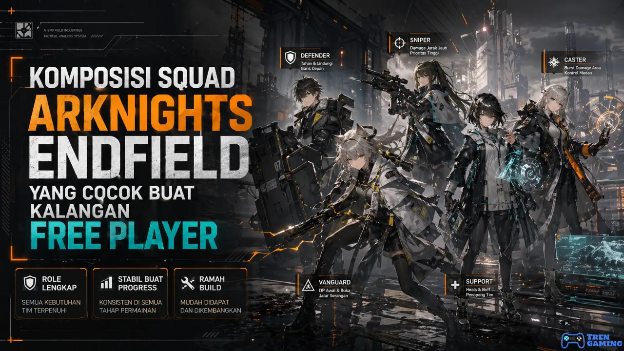 Komposisi Squad Arknights Endfield yang Cocok Buat Kalangan Free Player