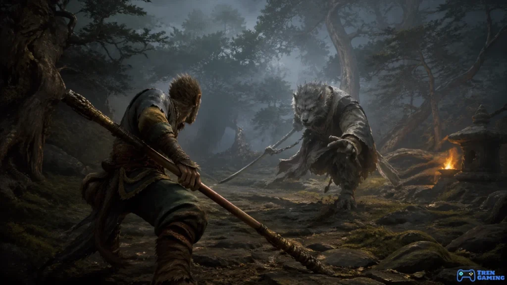 Latih Refleksmu Buat Lawan Guangzhi di Hutan Serigala Black Myth Wukong, Gini Caranya!