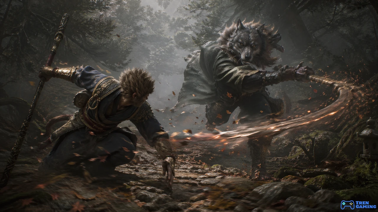 Latih Refleksmu Buat Lawan Guangzhi di Hutan Serigala Black Myth Wukong