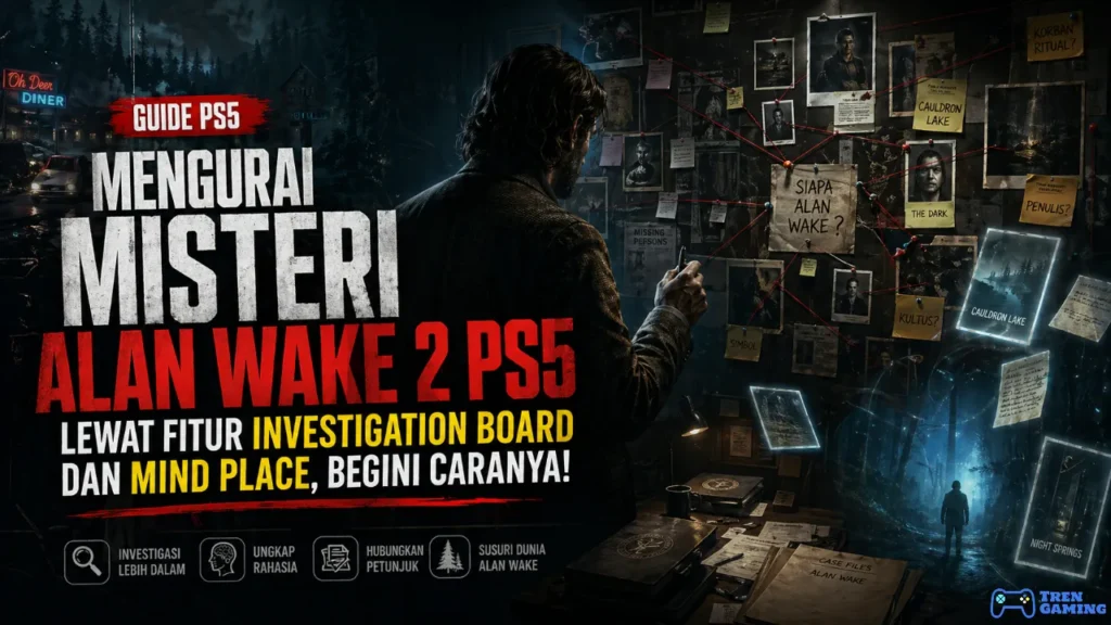 Mengurai Misteri Alan Wake 2 PS5 Lewat Fitur Investigation Board dan Mind Place, Begini Caranya!