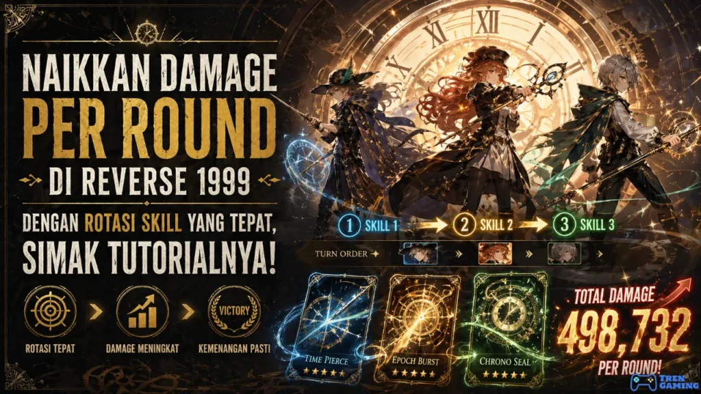 Rotasi Skill Reverse 1999 Biar Damage Per Round Lebih Tinggi Sepanjang Run, Simak Tutorialnya!