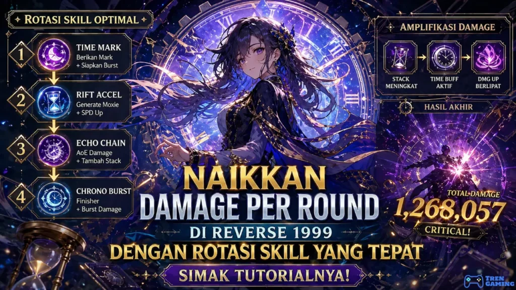 Rotasi Skill Reverse 1999 Biar Damage Per Round Lebih Tinggi Sepanjang Run, Simak Tutorialnya!