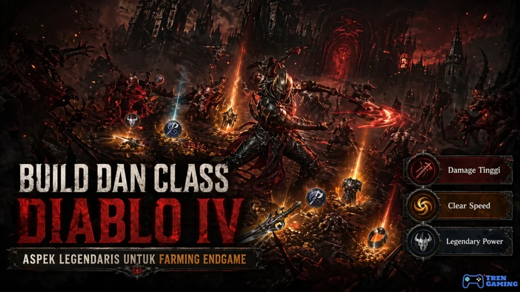 Panduan Build, Class, & Aspek Legendaris Diablo IV untuk Farming Sampai Endgame