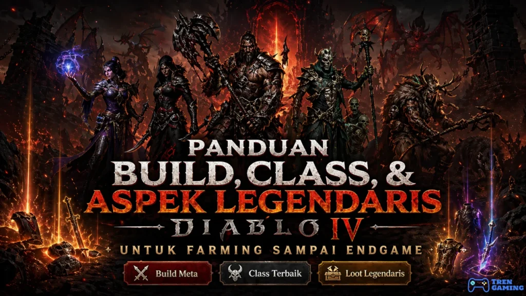 Panduan Build, Class, & Aspek Legendaris Diablo IV untuk Farming Sampai Endgame