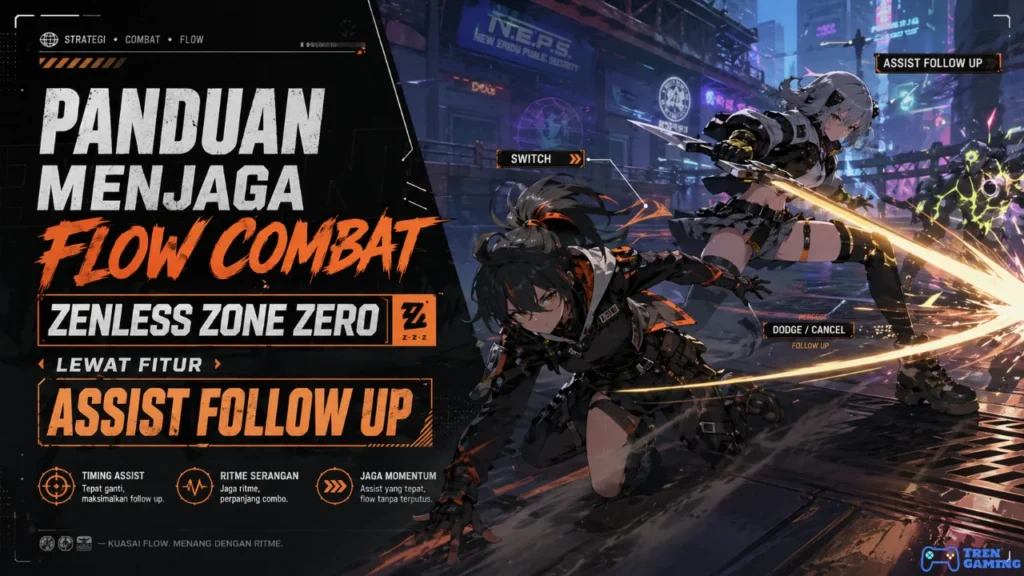 Panduan Menjaga Flow Combat Zenless Zone Zero Lewat Fitur Assist Follow Up