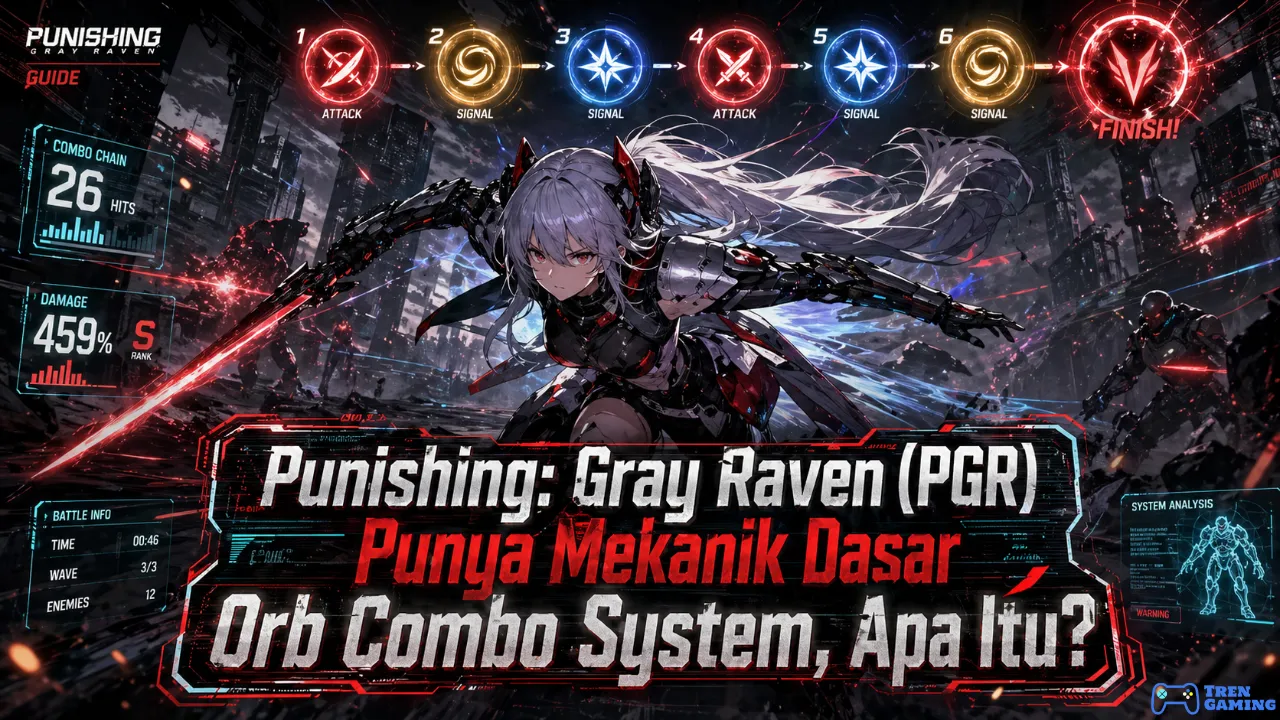 Punishing Gray Raven (PGR) Punya Mekanik Dasar Orb Combo System, Apa Itu?