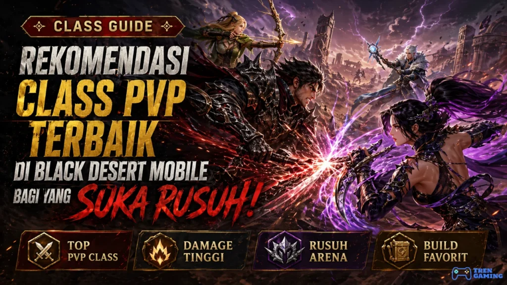 Rekomendasi Class PvP Terbaik di Black Desert Mobile Bagi yang Suka Rusuh