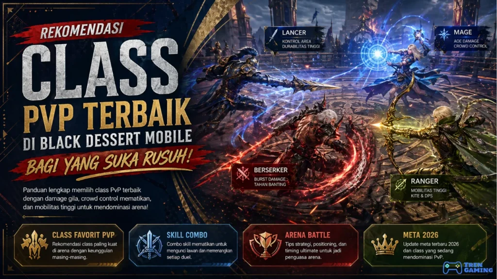 Rekomendasi Class PvP Terbaik di Black Desert Mobile Bagi yang Suka Rusuh