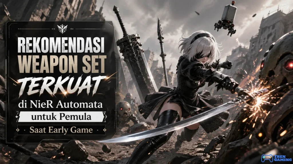 Rekomendasi Weapon Set Terkuat di NieR Automata untuk Pemula Saat Early Game