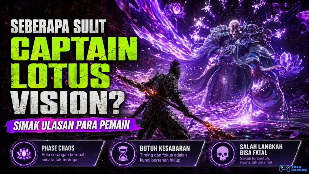 Seberapa Sulit Menghadapi Captain Lotus Vision?
