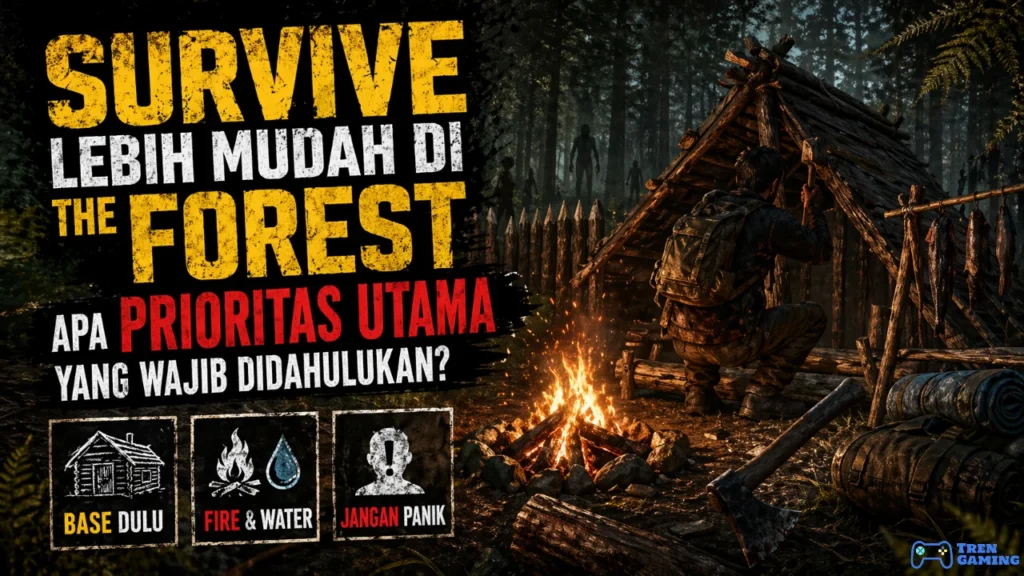 Survive Lebih Mudah di The Forest, Apa Prioritas Utama yang Wajib Didahulukan?