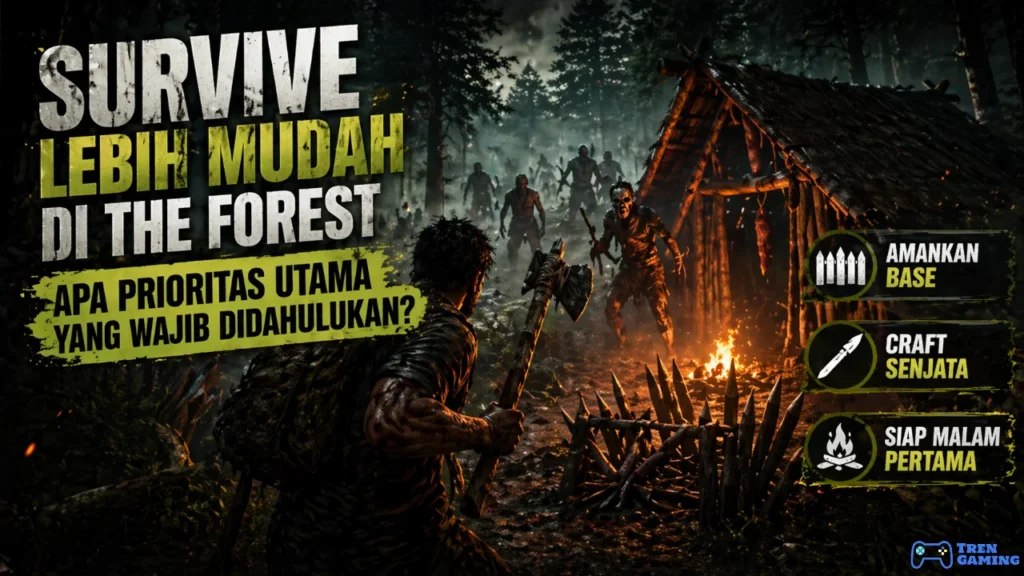 Survive Lebih Mudah di The Forest, Apa Prioritas Utama yang Wajib Didahulukan?