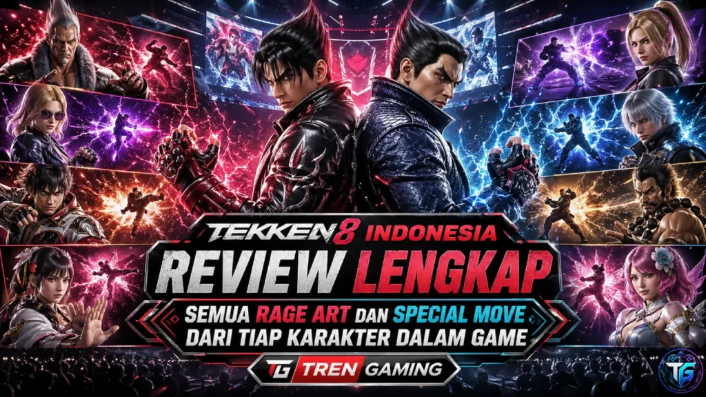 Tekken 8 Indonesia: Review Lengkap Rage Art dan Special Move dari Tiap Karakter dalam Game