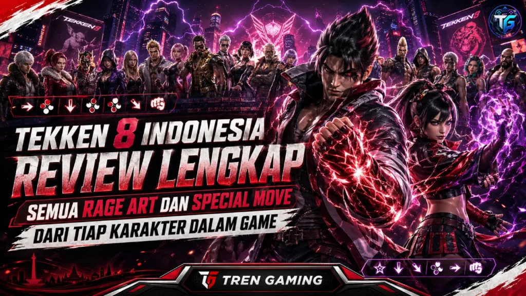 Tekken 8 Indonesia: Review Lengkap Rage Art dan Special Move dari Tiap Karakter dalam Game