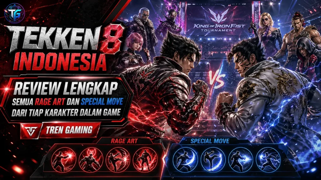 Tekken 8 Indonesia: Review Lengkap Rage Art dan Special Move dari Tiap Karakter dalam Game