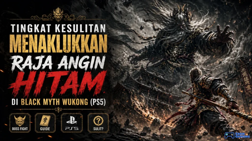 Tingkat Kesulitan Menaklukkan Raja Angin Hitam di Black Myth Wukong (PS5)