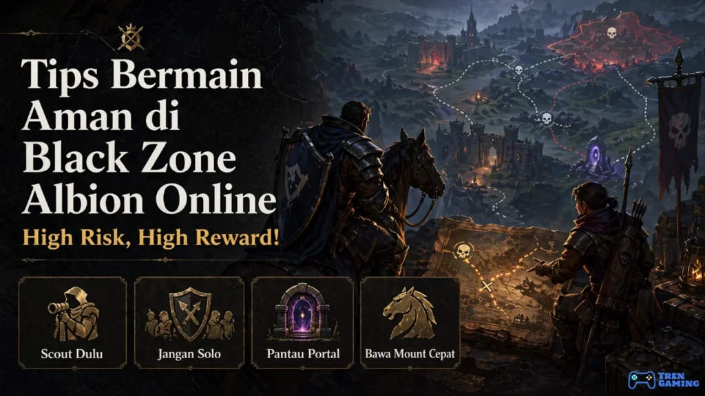 Black Zone Albion Online: High Risk, High Reward! Begini Tips Main Amannya!